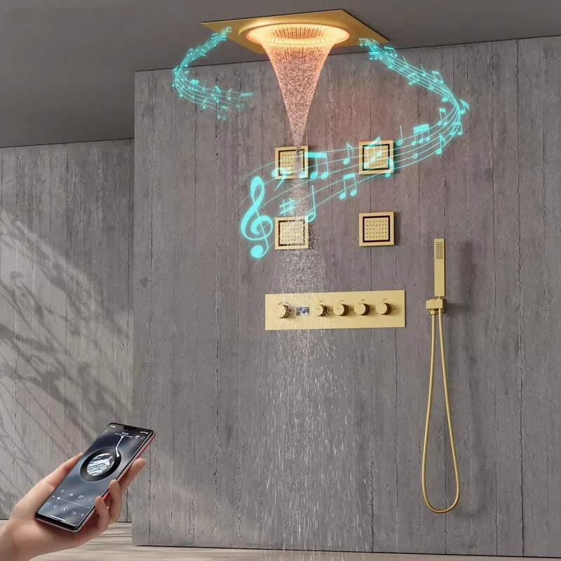 Smart LED Shower Set Bathroom  - Spa & Wellness Komplex Bristol Royal * * * * ulasan dan harga