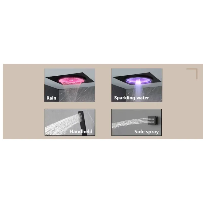 Smart LED Shower Set Bathroom  - Spa & Wellness Komplex Bristol Royal * * * * ulasan dan harga