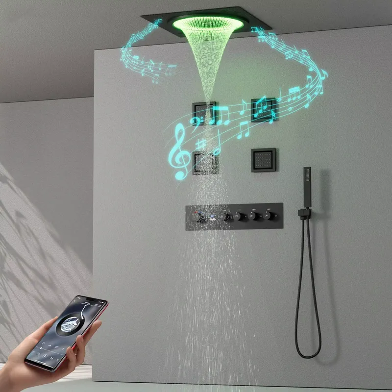 Smart LED Shower Set Bathroom  - Spa & Wellness Komplex Bristol Royal * * * * ulasan dan harga