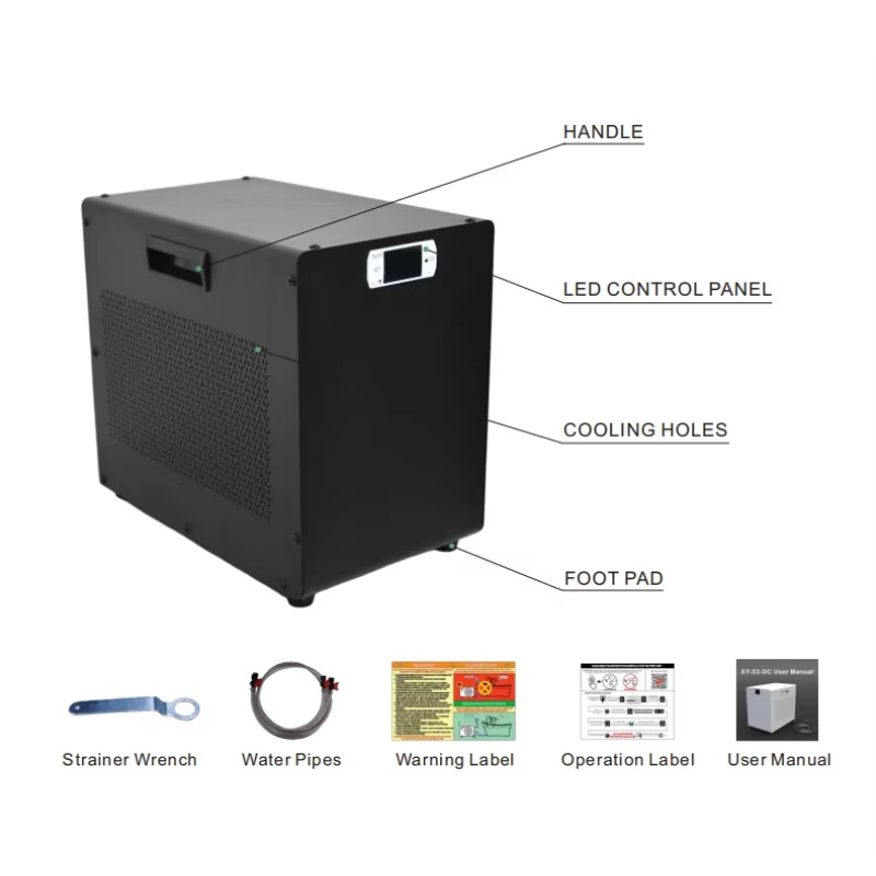 Water‑Cooled Ice Bath Chiller  - Xy Spa & Wellness ulasan dan harga
