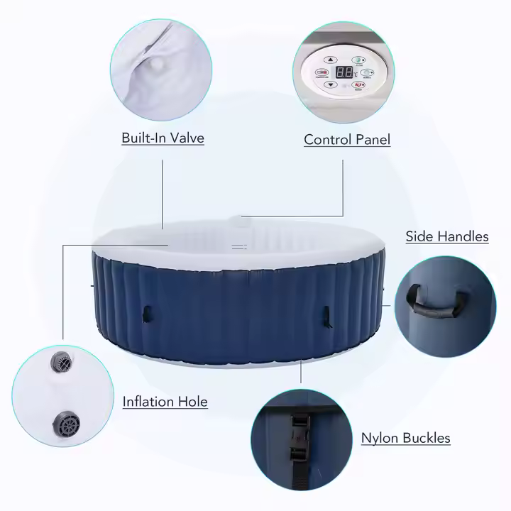 Outdoor Use 6 Person Round Inf - Spa & Wellness Komplex Bristol Royal * * * * ulasan dan harga