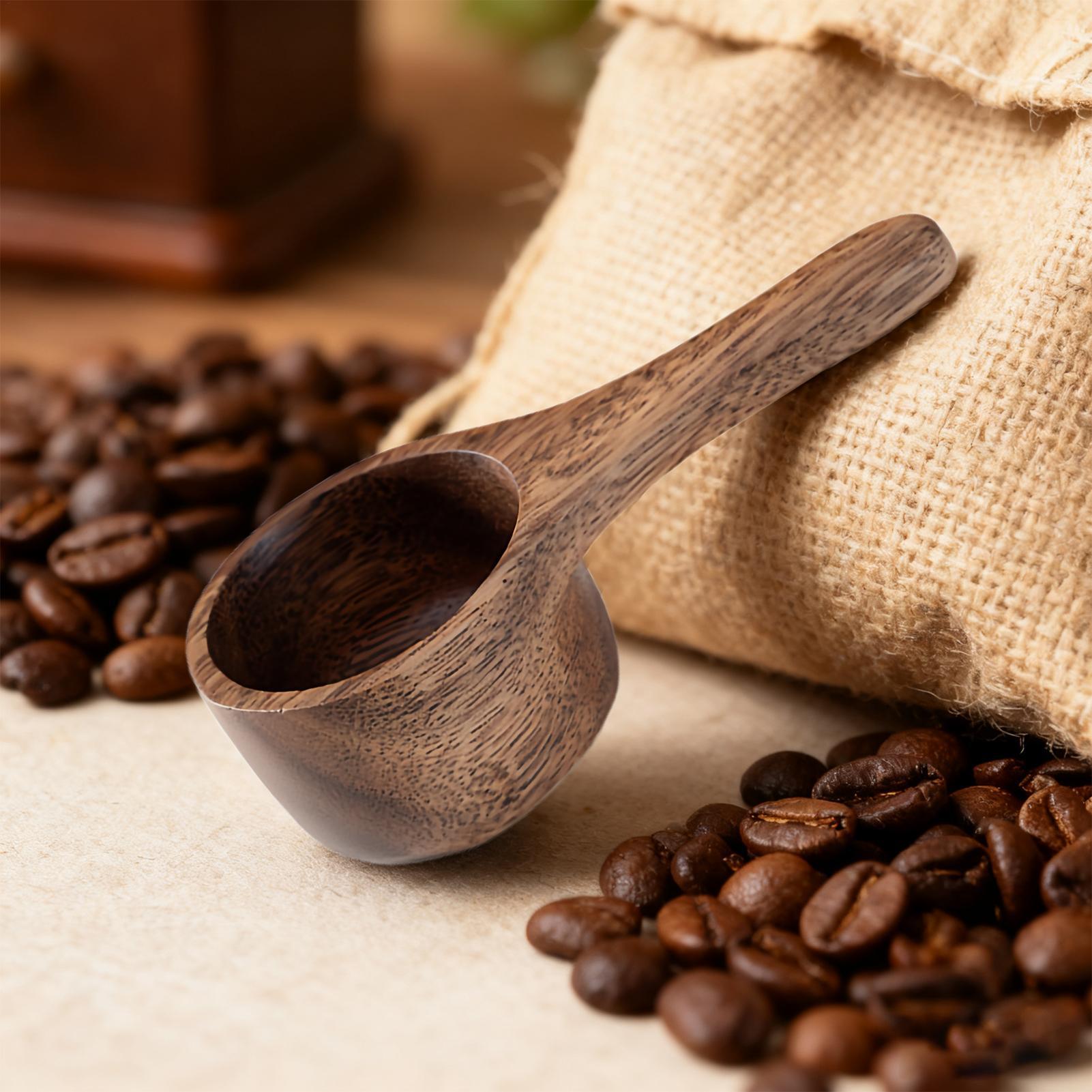 Wooden Coffee Scoop Measuring  - Sugar Scrub Coffee ulasan dan harga
