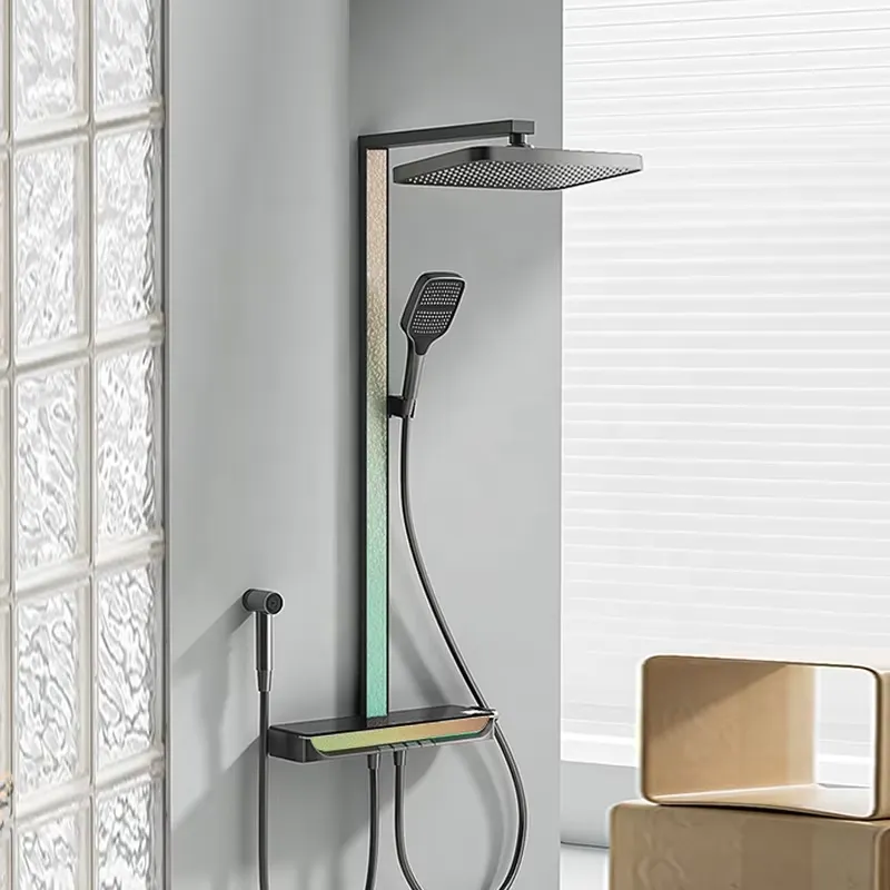 Brass Digital Waterfall Shower - Spa & Wellness Komplex Bristol Royal * * * * ulasan dan harga