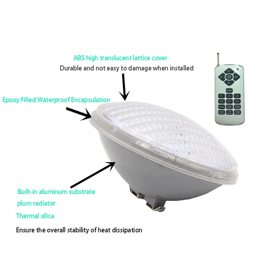 45W 18W RGB LED Underwater Lig - Xy Spa & Wellness ulasan dan harga