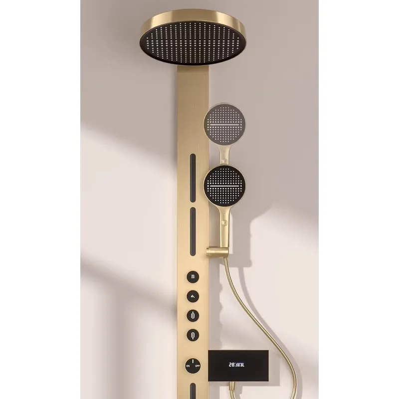 Brass Rainfall Shower Panel Se - Spa & Wellness Komplex Bristol Royal * * * * ulasan dan harga